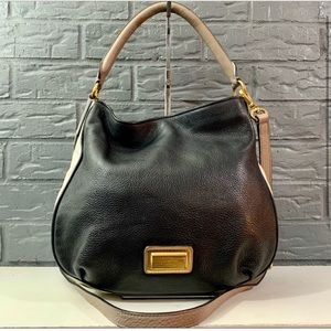 Marc Jacobs Cowhide Two Toned Shoulder Bag